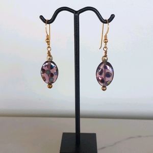 Artisan Glass Bead Earrings